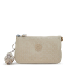Kipling Buideltasje Creativity L Signature Beige Embossed Prints Groot Vrouw 60% Polyamide,  40% Recycled Polyamide