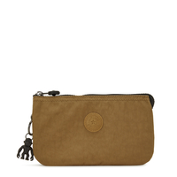 Kipling Buideltasje Creativity L Warm Beige C Groot Vrouw 100% Polyamide