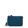 Kipling Buideltasje Creativity S Cosmic Emerald Blauw Klein Vrouw 60% Polyamide,  40% Recycled Polyamide