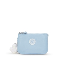 Kipling Buideltasje Creativity S Frost Blue Bl Blauw Klein Vrouw 56% Recycled Polyamide,  44% Polyamide