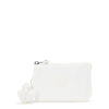 Kipling Buideltasje Creativity S Pure Alabaster Wit Klein Vrouw 60% Polyamide,  40% Recycled Polyamide