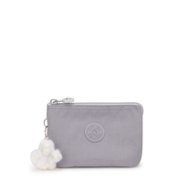 Kipling Buideltasje Creativity S Tender Grey Grijs Klein Vrouw 56% Recycled Polyamide,  44% Polyamide