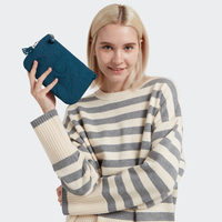 Kipling Buideltasje Creativity Xl Cosmic Emerald Blauw Groot Vrouw 60% Polyamide,  40% Recycled Polyamide