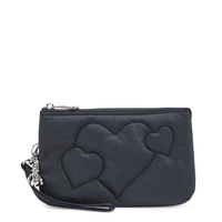 Kipling Buideltasje Creativity Xl Multi Heart Puf Zwart Groot Vrouw 72% Polyamide,  28% Recycled Polyamide