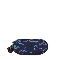Kipling Buideltasje Duobox Fun Ocean Prt Blauw Medium Vrouw 100% Recycled Polyester