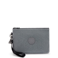 Kipling Buideltasje Fancy Going Out Silver Zilver Groot Vrouw 100% Polyester