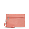 Kipling Buideltasje Fancy Peach Glam Roze Groot Vrouw 70% Polyamide,  30% Polyurethane