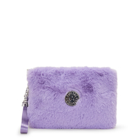 Kipling Buideltasje Fancy Soft Fur Lilac Paars Groot Vrouw 100% Polyester