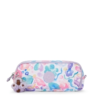 Kipling Buideltasje Gitroy Aqua Flowers Prints Groot Vrouw 100% Recycled Polyester