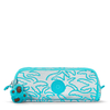 Kipling Buideltasje Gitroy Metallic Palm Zilver Groot Vrouw 100% Polyamide