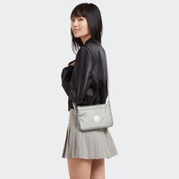 Kipling Crossbody Bags Riri Bright Metallic Klein Vrouw 100% Polyamide