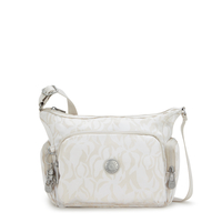Kipling Crossbody Gabb S Palm Beige Jacquard Drucke Mittel Herren 100% Polyester
