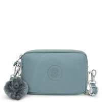 Kipling Crossbody Limmo Relaxed Grey Blau Klein Herren 56% Recycled Polyamide,  44% Polyamide