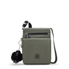 Kipling Crossbody New Eldorado Green Moss Grün Klein Herren 100% Polyamide