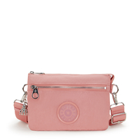 Kipling Crossbody Riri Zip Rose Spice Rosa Klein Herren 100% Polyamide