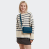 Kipling Crossbody Tas Abanu Cosmic Emerald Blauw Klein Vrouw 60% Polyamide,  40% Recycled Polyamide