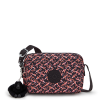 Kipling Crossbody Tas Abanu Dancing Bouquet Prints Klein Vrouw 100% Recycled Polyester
