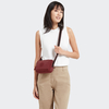 Kipling Crossbody Tas Abanu Flaring Rust Rood Klein Vrouw 60% Polyamide,  40% Recycled Polyamide