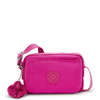 Kipling Crossbody Tas Abanu Glowing Fuchsia Roze Klein Vrouw 56% Recycled Polyamide,  44% Polyamide