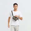 Kipling Crossbody Tas Abanu Green Moss Groen Klein Vrouw 100% Polyamide