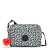 Kipling Crossbody Tas Abanu M Abstract Print Prints Gemiddeld Vrouw 100% Recycled Polyester