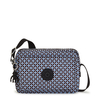 Kipling Crossbody Tas Abanu M Blackish Tile Prints Medium Vrouw 100% Recycled Polyester
