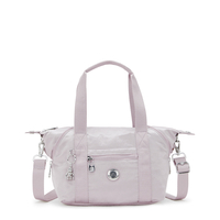Kipling Schoudertas Art Mini Gleam Silver Zilver Klein Vrouw 72% Polyamide,  28% Recycled Polyamide